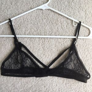 Cross Front Lace Bralette